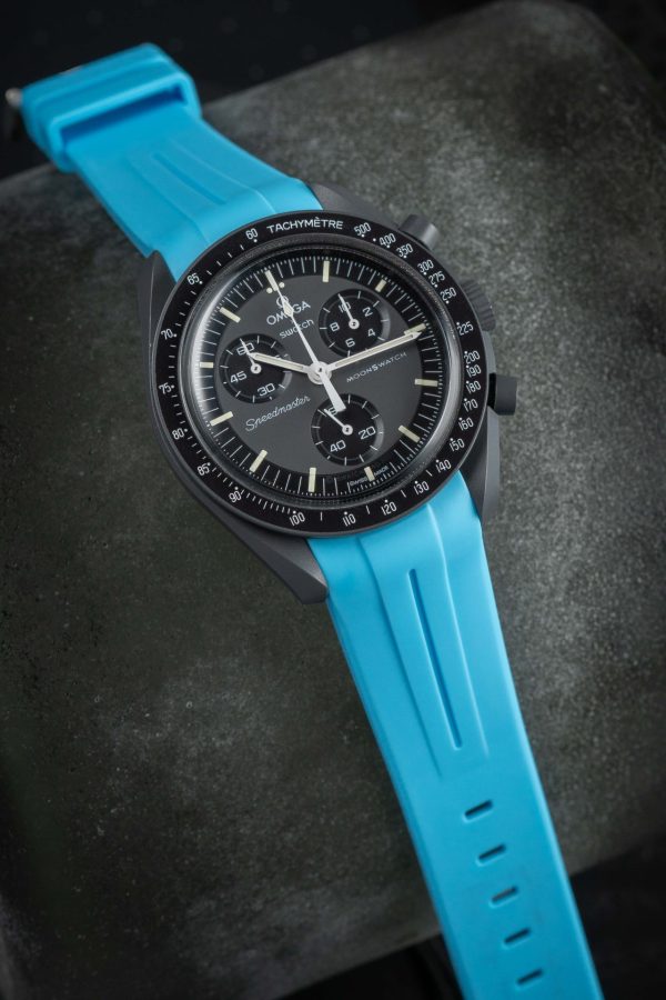 Light Blue Grand Prix ubber Strap