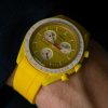 RUBBER-STRAP-SWATCHXOMEGA-YELLOW