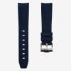 Navy FKM rubber strap for Rolex.