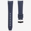 Navy rubber strap for swatch x Blancpain Fifty Fathoms