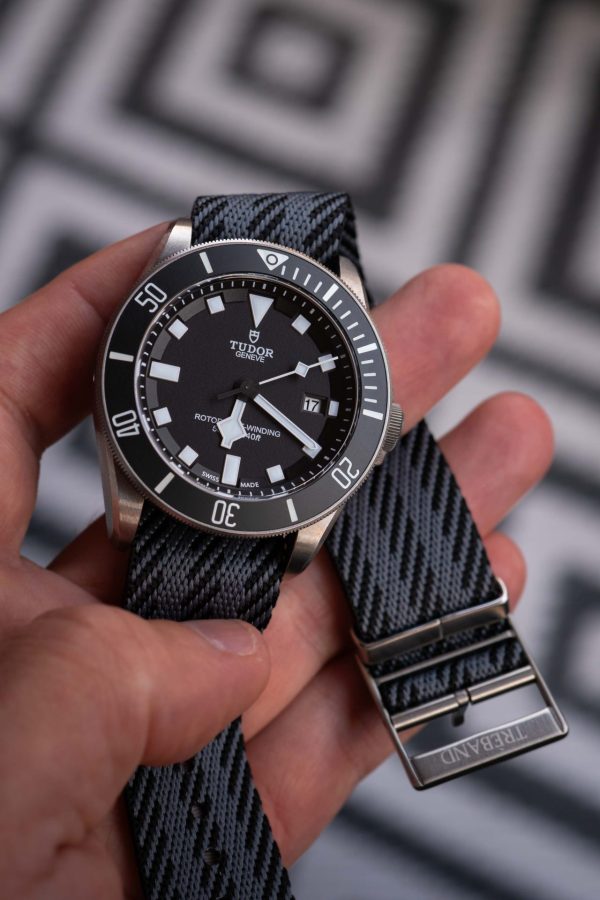 Black and Grey Nato strap